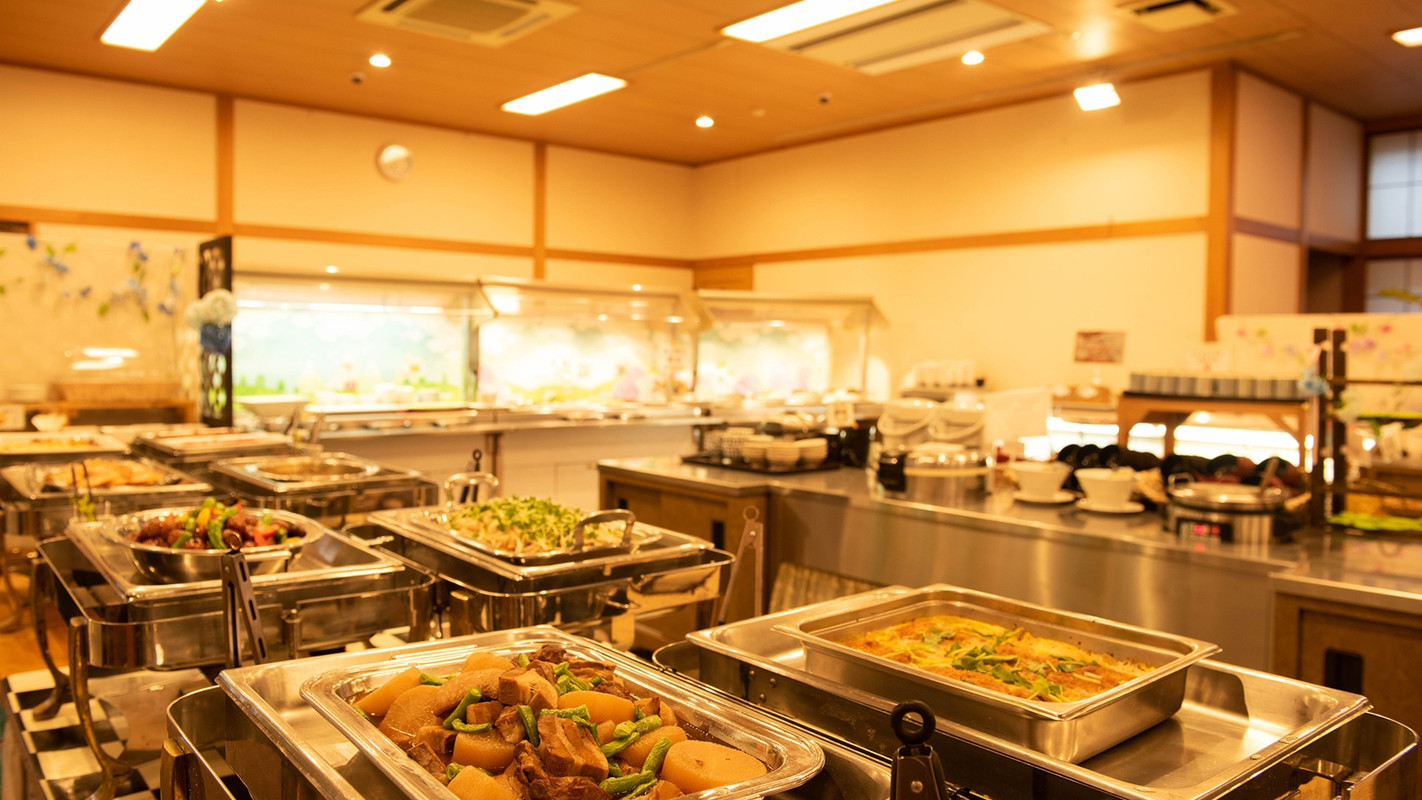 朝食会場②気楽坊