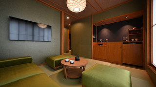 【欅】温泉露天風呂とツインベッドの和洋室