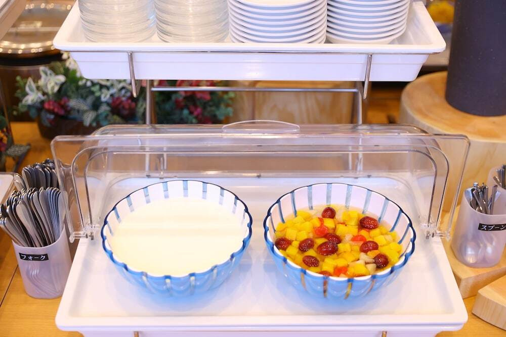 朝食ビュッフェ