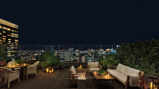 ルーム クイーンベッド 2 台 バルコニー シティビュー