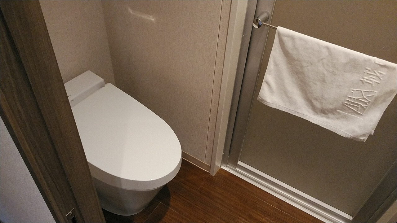 トイレもユニットバスと比べ使いやすいですね
