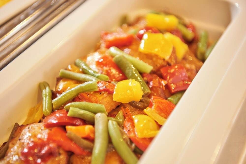 朝食ビュッフェ