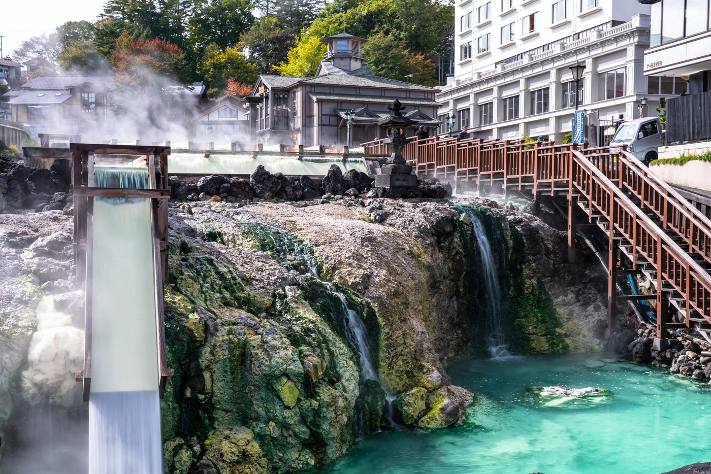 《群馬県》草津温泉・湯畑