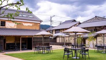 中庭のテラス席 / 6