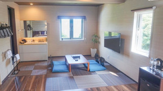 [和モダンJrスイート]広々バスルーム