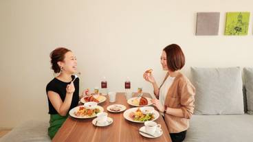 客室での朝食イメージ / 3