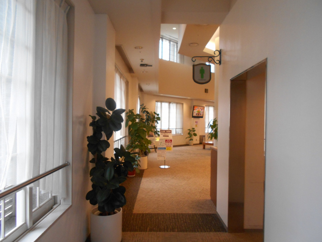 神戸ホテルフルーツフラワー大浴場入口