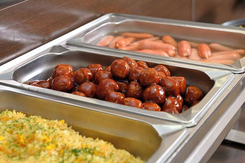 朝食ビュッフェ