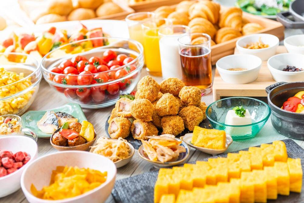 朝食ビュッフェ