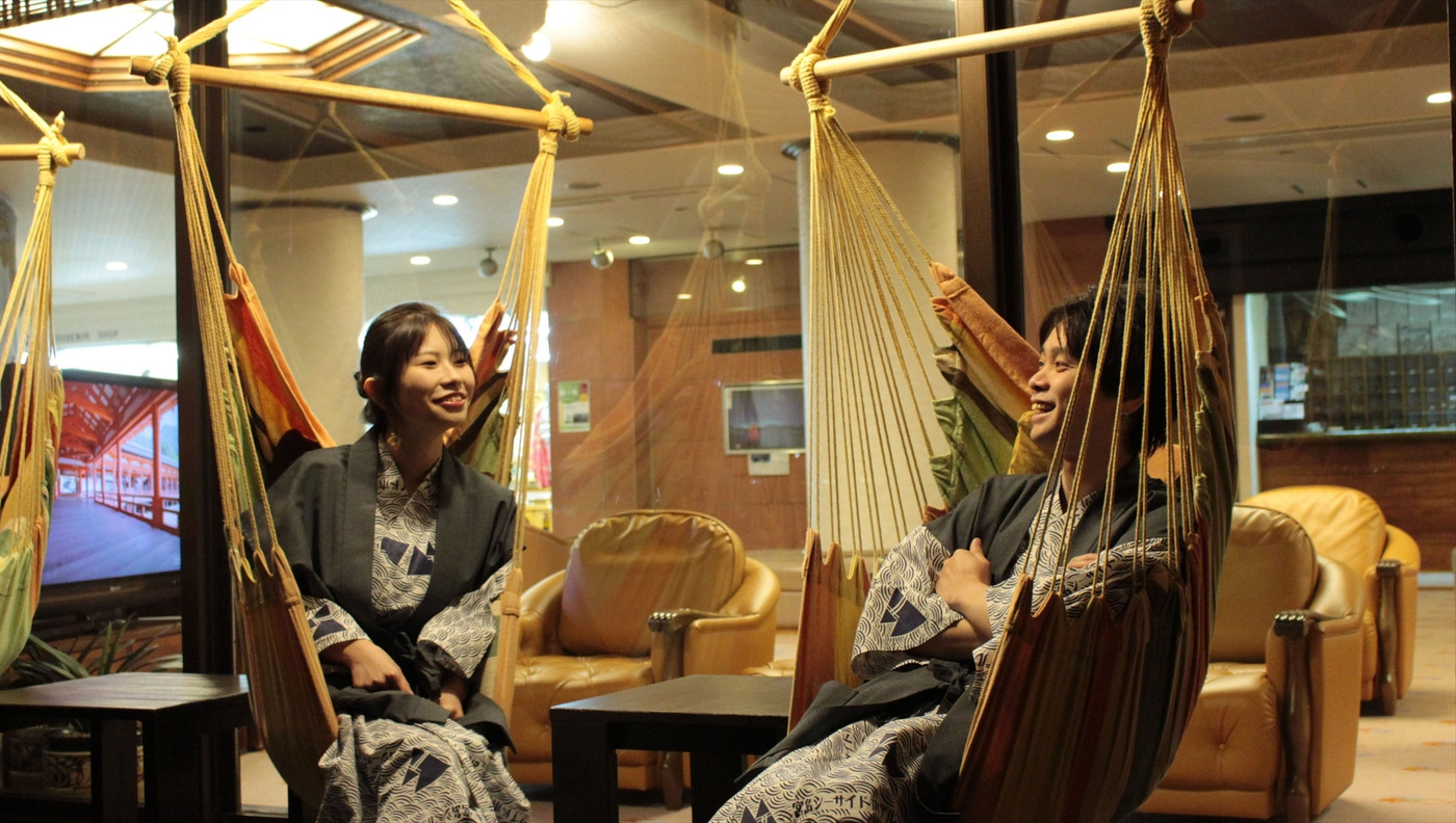 牡蠣料理は冬限定!ハンモックの浮遊感も楽しい海辺のホテル4375361