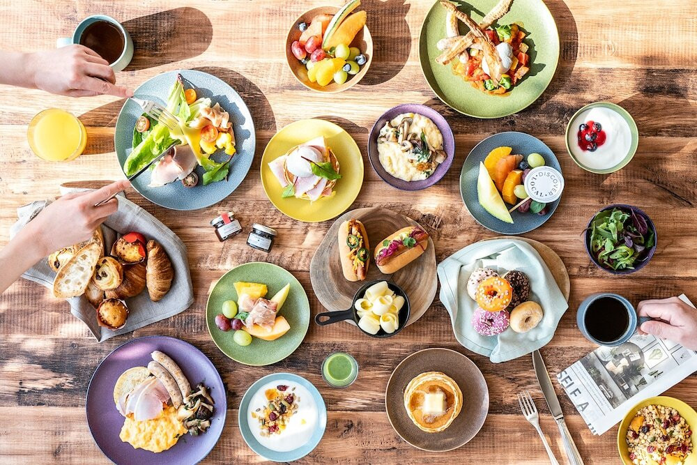 朝食ビュッフェ