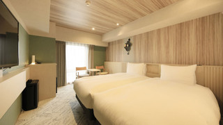 コンパクトツインルーム禁煙 (エキストラベッド追加不可)