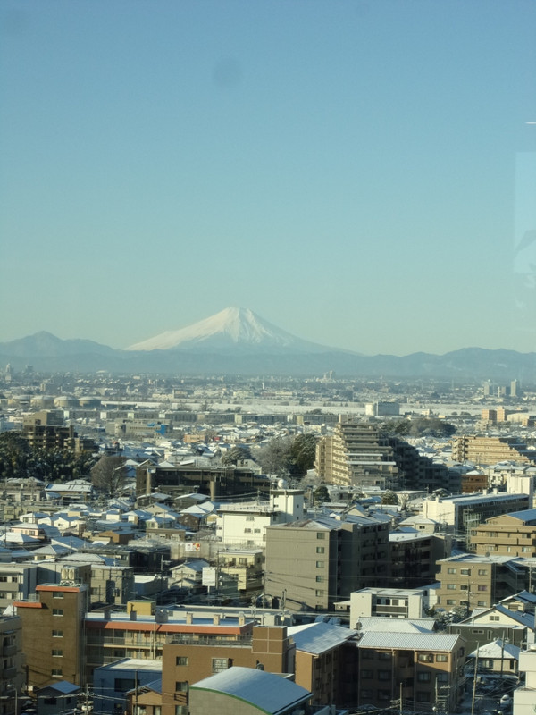 富士山が眺められます。