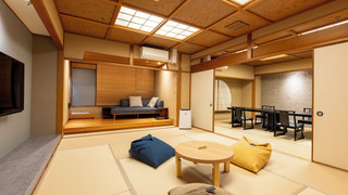Japanese Style Room with Outdoor Hot Tub