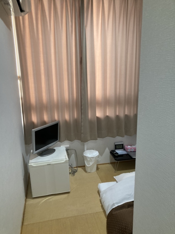 荷物を置けるのは、ここだけ。