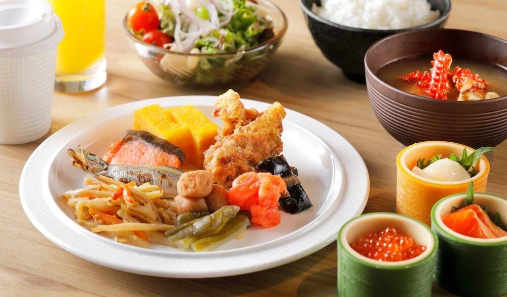 朝食ビュッフェの盛り付け例 / 5