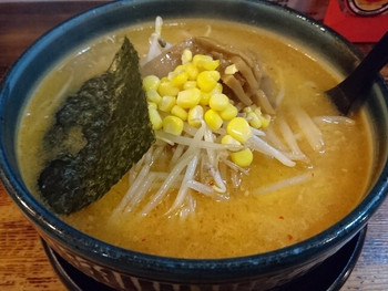 「ラーメン　だるま本舗」料理 771920 だるま味噌ラーメン　750円