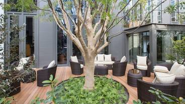 カフェ「live cafe G」のテラス席 / 7