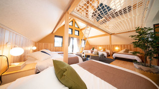 [ヴィラ] 2階建てロフトハンモック付 (トイレ, ジャグジー付)  禁煙