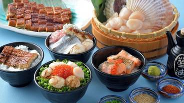 朝食の海鮮丼 / 3