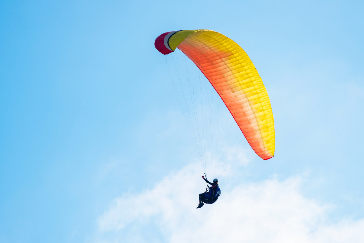 有料オプション／パラグライダー体験(イメージ)