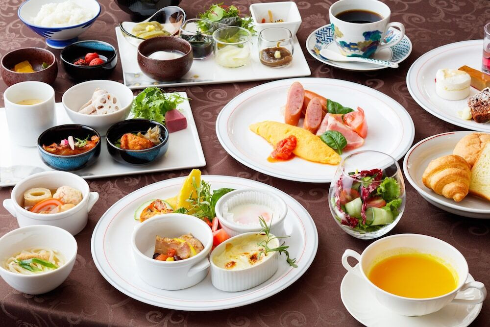 朝食ビュッフェ