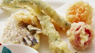 和洋会席料理 季節の天ぷら / 5