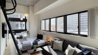 デラックス コンドミニアム 1 ベッドルーム 禁煙 シティビュー (bHotel Nekoyard 402)