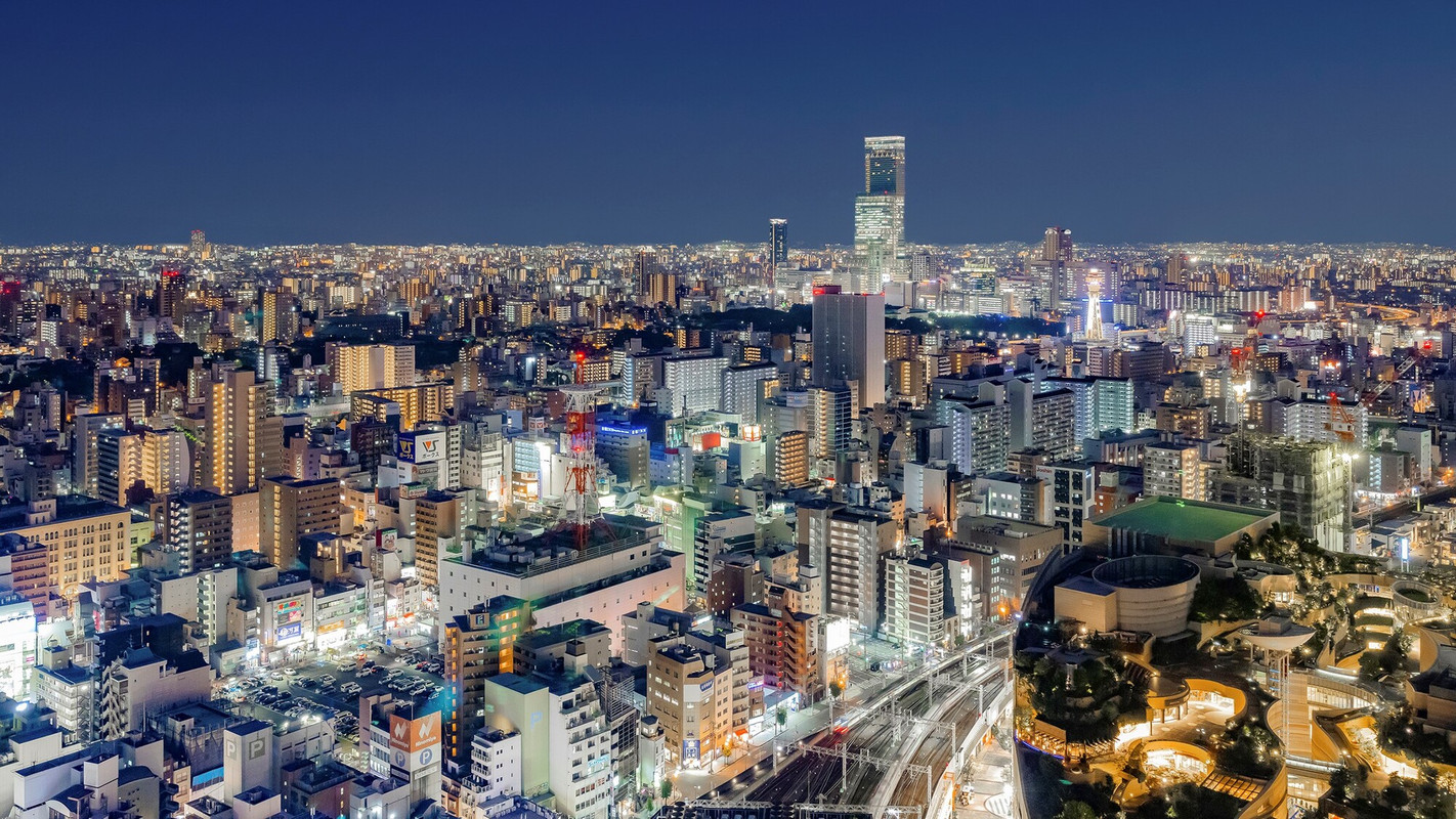 ホテルからの景色