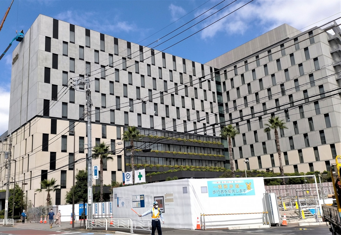 JR潮見駅方向から