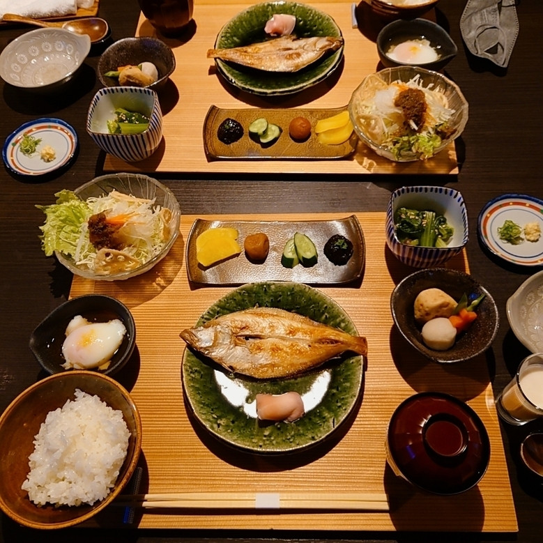 朝食の例