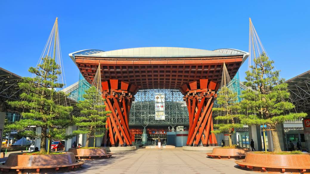 金沢駅　鼓門 / 5