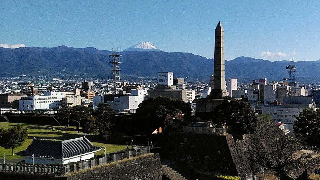 部屋からの富士山