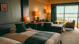 コーラルウイング プレミアムツイン / 禁煙 / オーシャンビューバスルーム