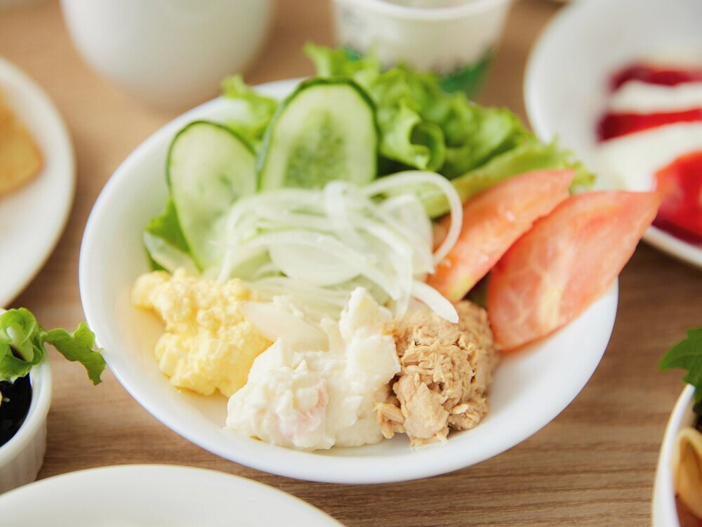 朝食ビュッフェ