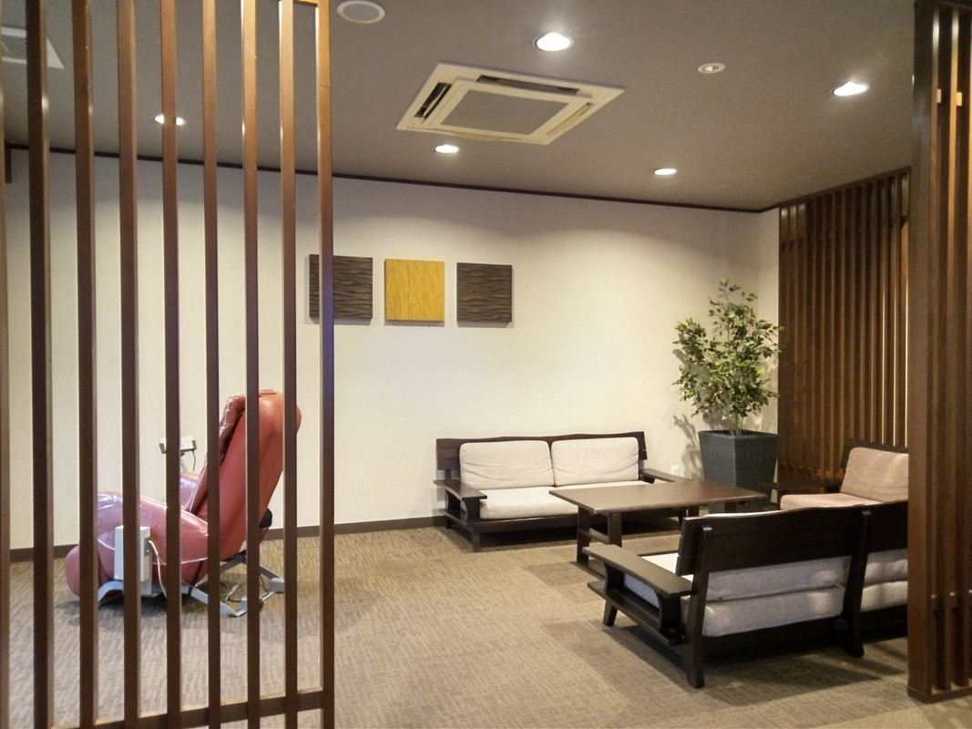 湯上り処です。