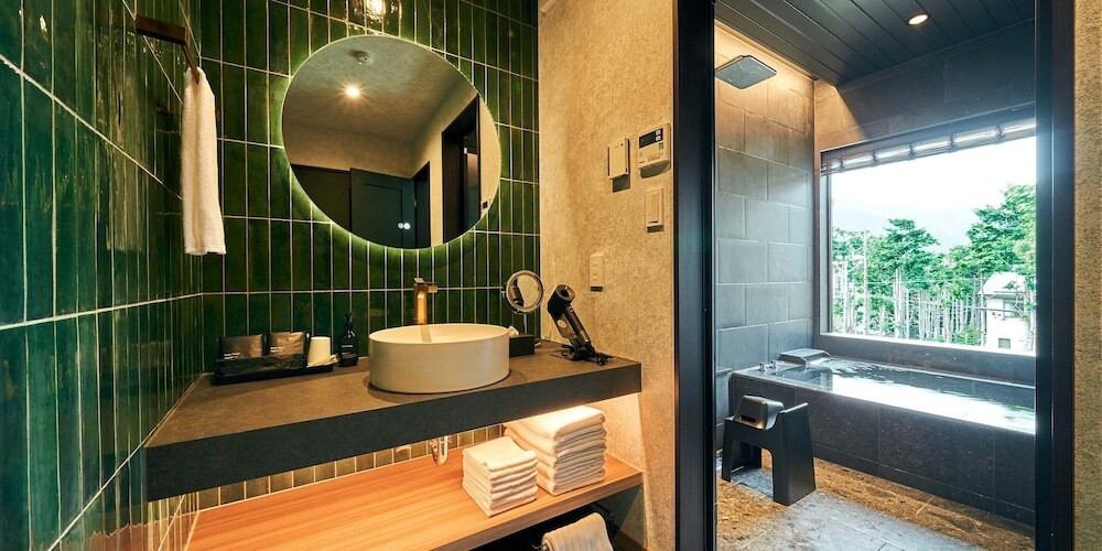 南館客室 洗面台一例