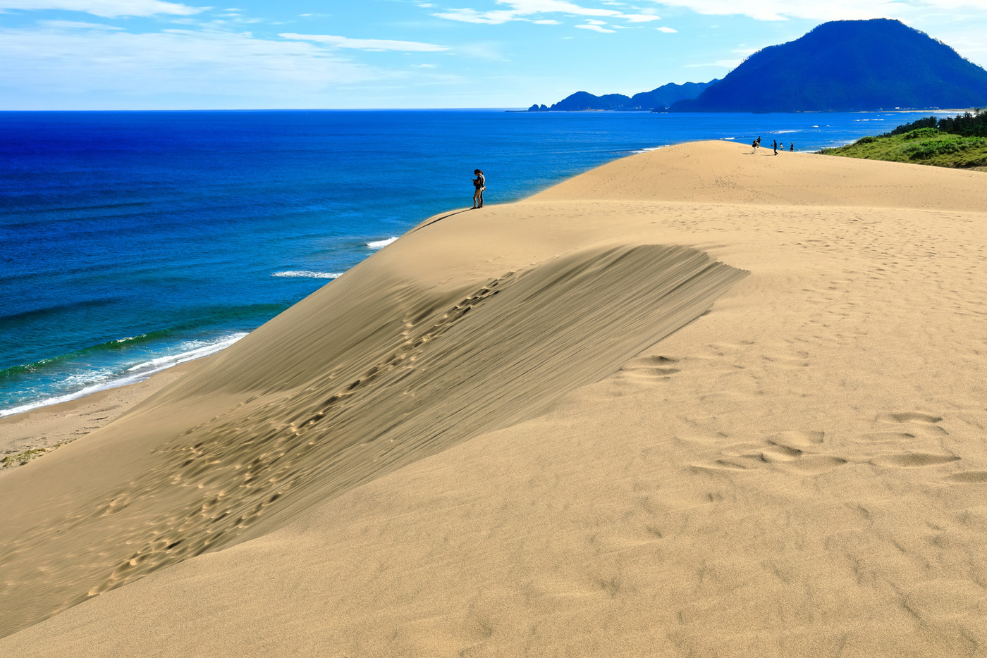 【鳥取県】晴天の鳥取砂丘