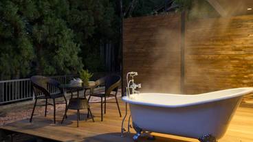 深めの浴槽 / 15