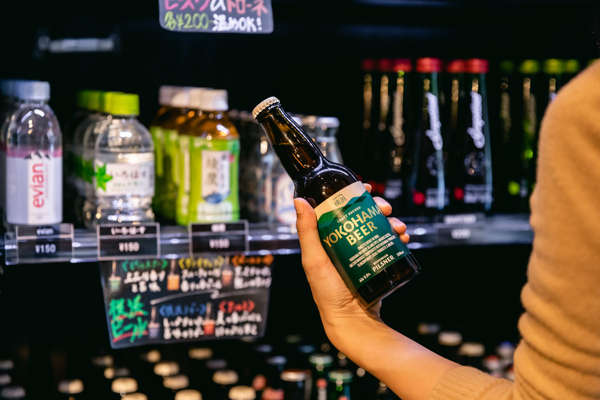 売店のクラフトビール