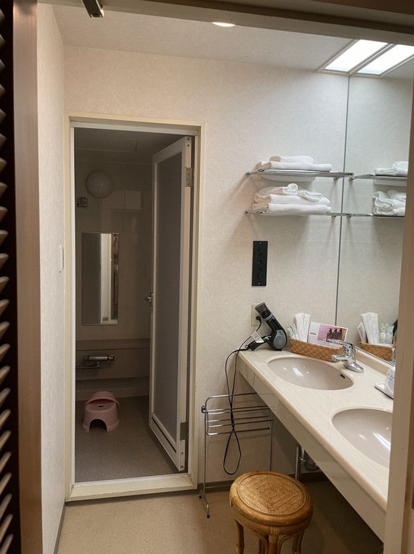 大浴場に行ったのでお風呂は使いませんでした