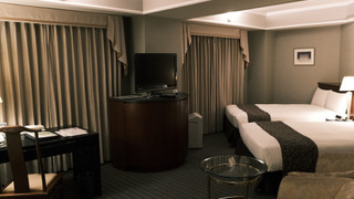 コーナー デラックス ツイン ルーム(禁煙)