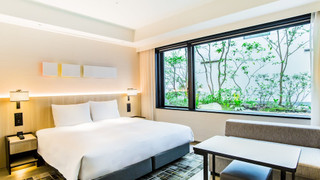 ルーム キングベッド 1 台 ガーデンビュー