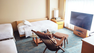 プレミアムトリプル禁煙, ジェットバス(120cmベッド2台+ソファベッド)