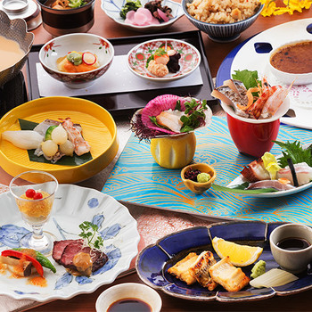 部屋食や半個室で瀬戸内海の美食を2人で堪能3348316