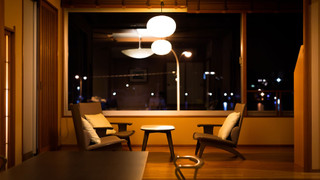 和室12.5帖+ツインベッド 半露天風呂付き (Eタイプ)