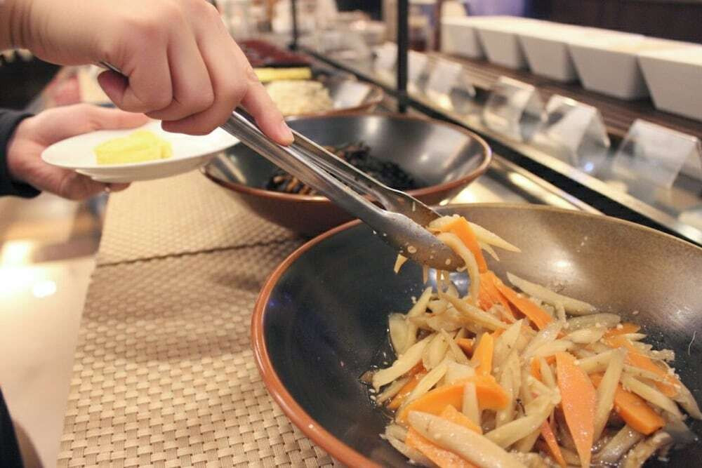 朝食ビュッフェ