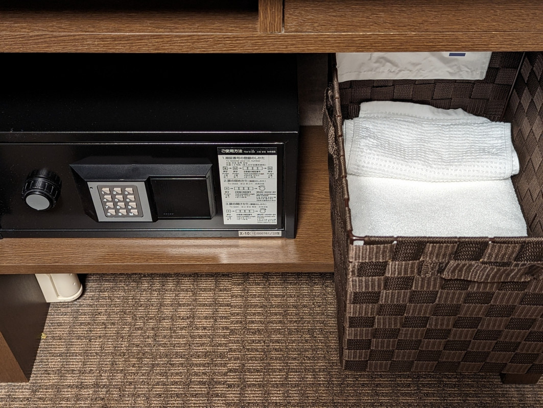Safe in the room