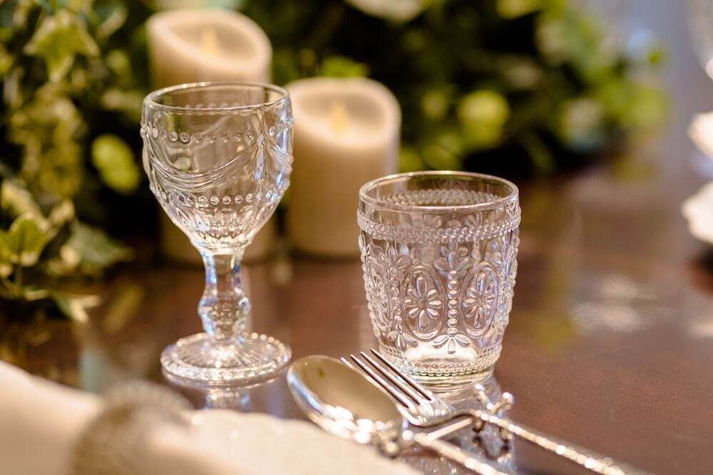 客室内のダイニングエリア