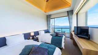 エグゼクティブ ルーム シングルベッド 2 台 禁煙 オーシャンフロント (with Extra Bed)